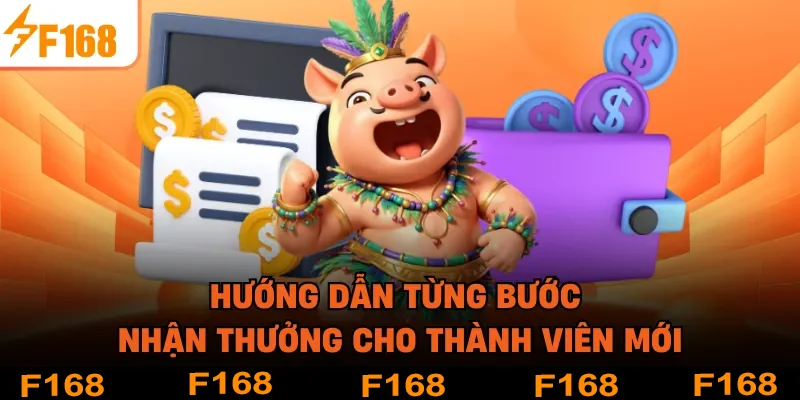 Tổng quan thưởng nạp lần đầu F168 cho thành viên mới