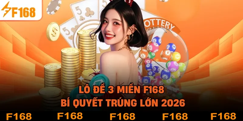 Lô Đề 3 Miền F168 - Bí Quyết Trúng Lớn 2026