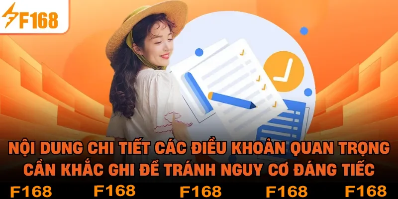 Nội dung chi tiết các điều khoản quan trọng cần khắc ghi để tránh nguy cơ đáng tiếc Nội dung chi tiết các điều khoản quan trọng cần khắc ghi để tránh nguy cơ đáng tiếc