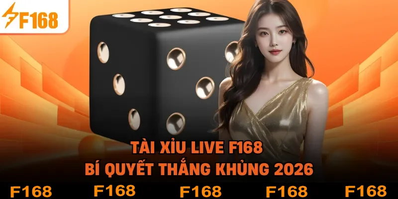 Tài Xỉu Live F168 - Bí Quyết Thắng Khủng 2026